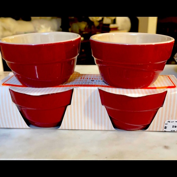 Le Creuset Other - Red Le Creuset Ramekins New with Box.